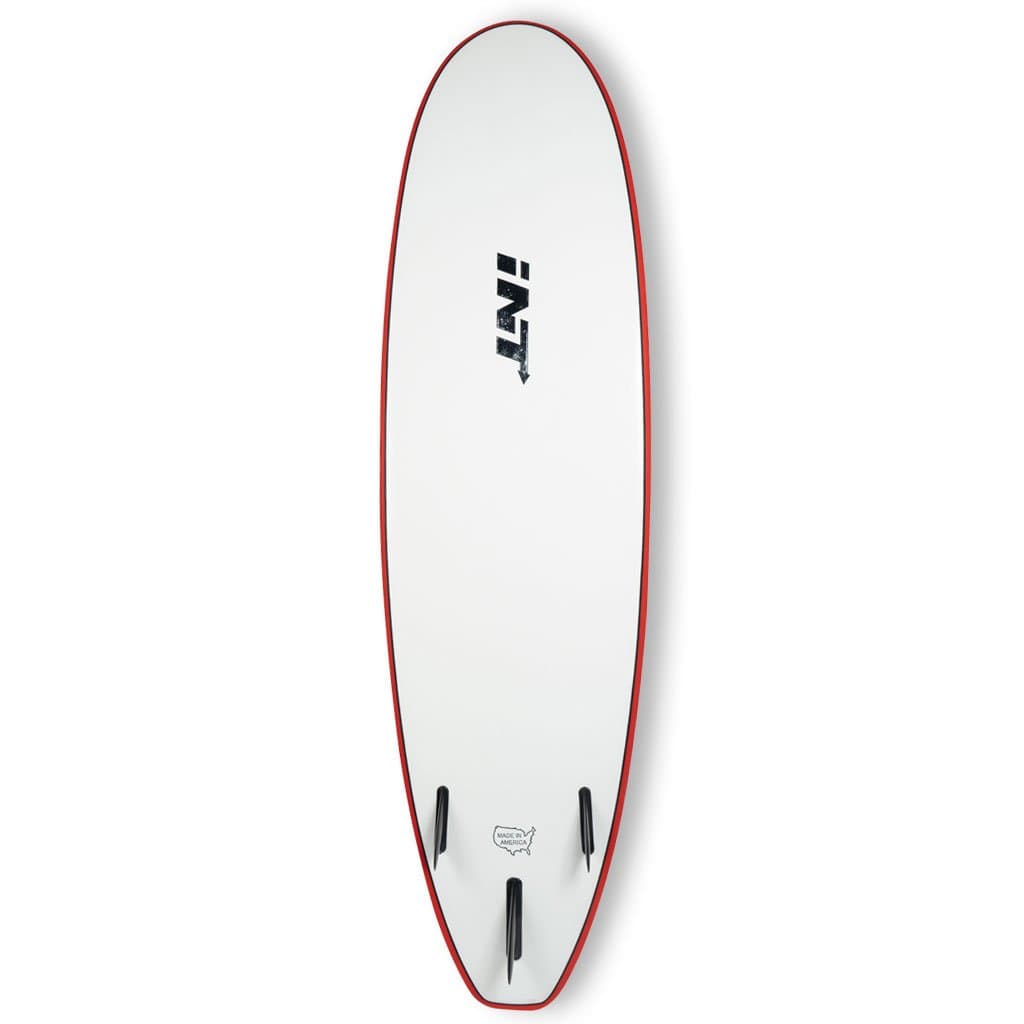 INT 7' Classic Surfboard Red 2