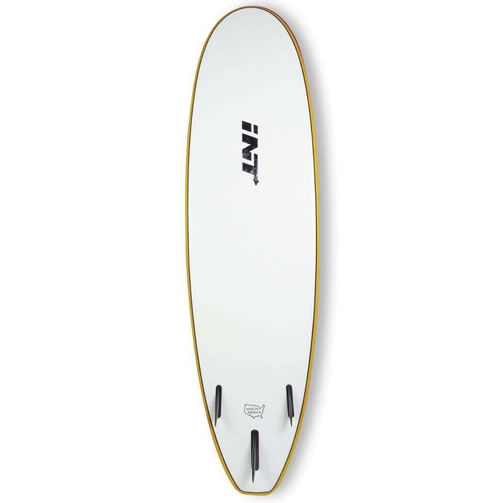 INT 7' Classic Surfboard Yellow 2
