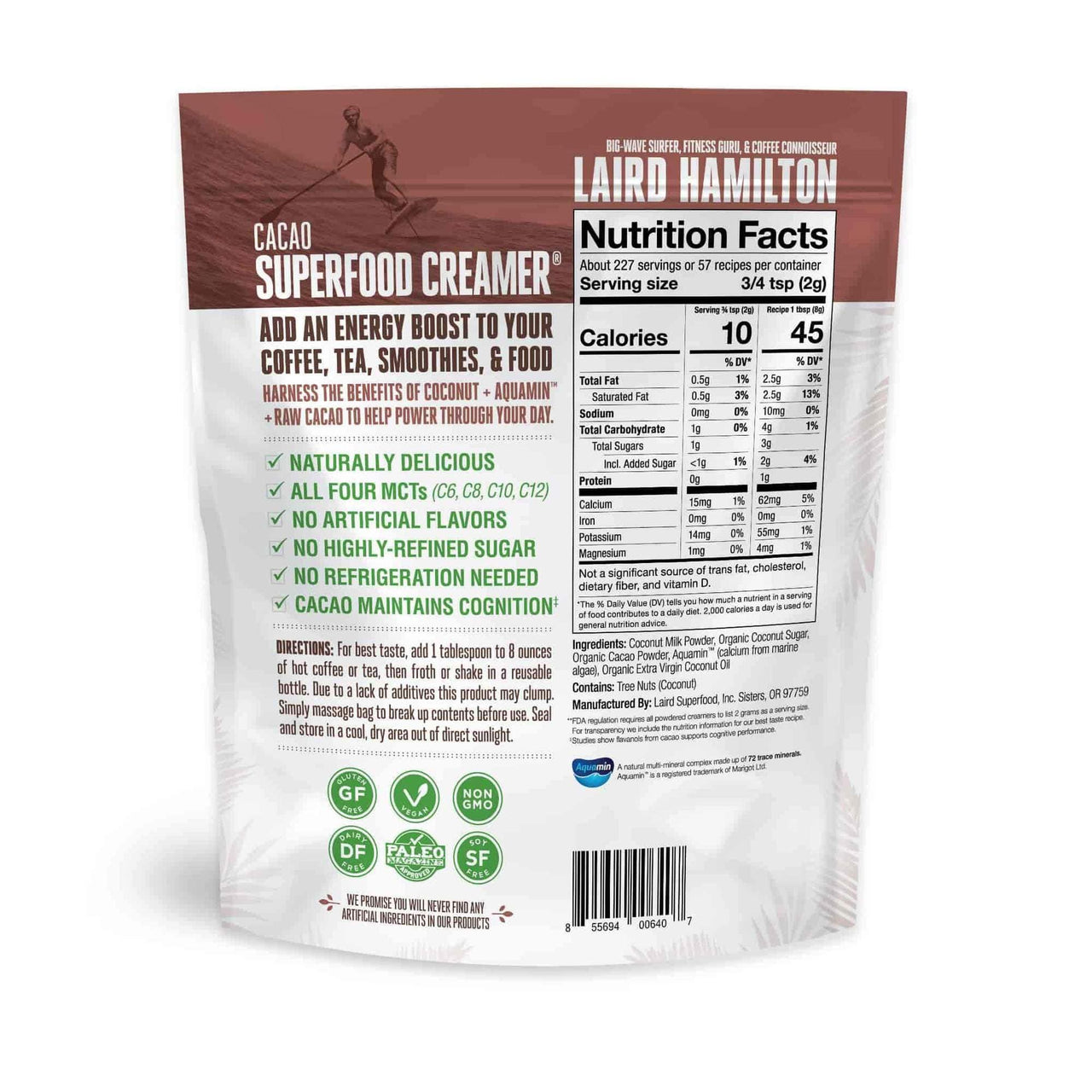 Laird Superfood Cocoa Creamer
