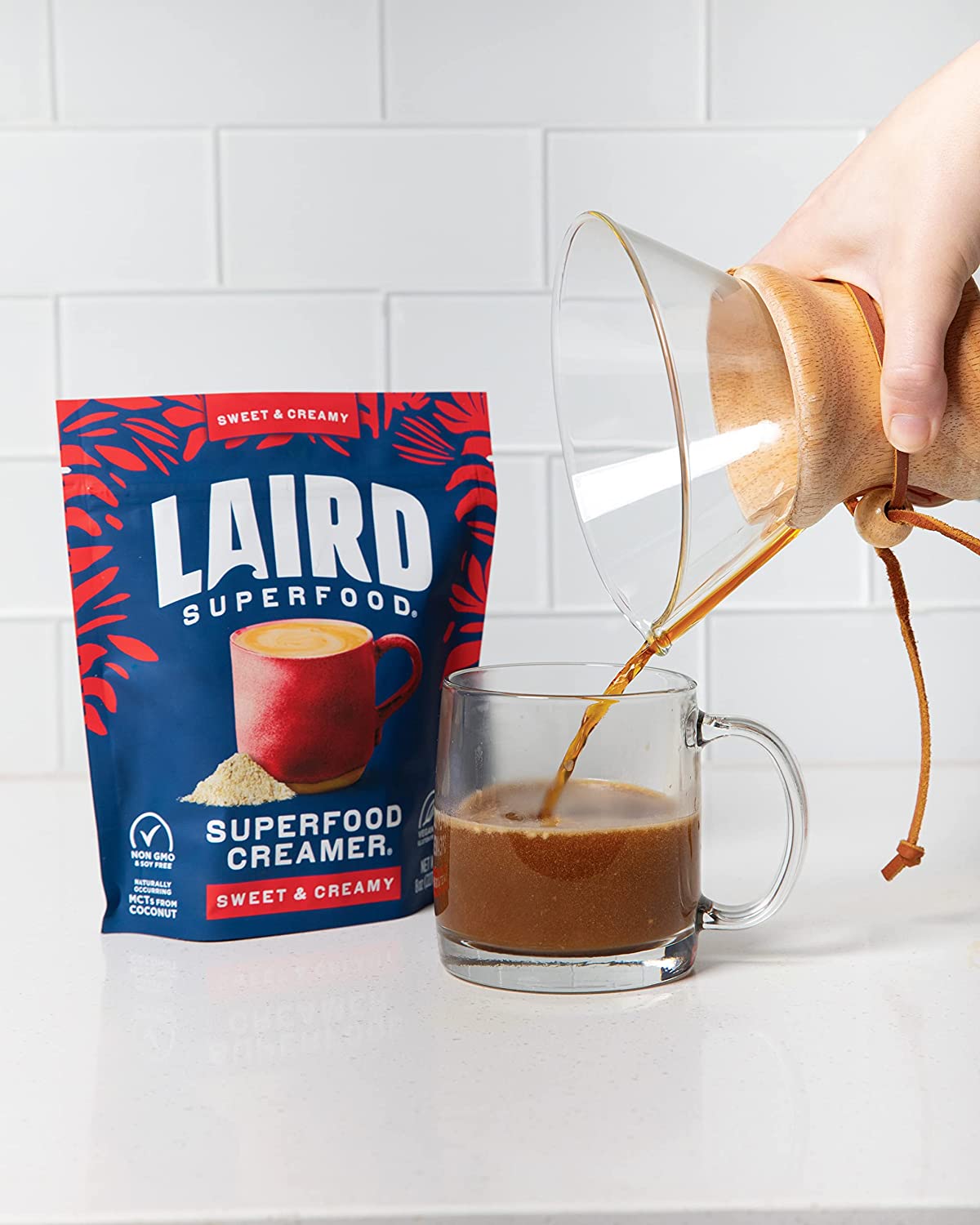 Laird Superfood Creamer® - Sweet & Creamy with coffee