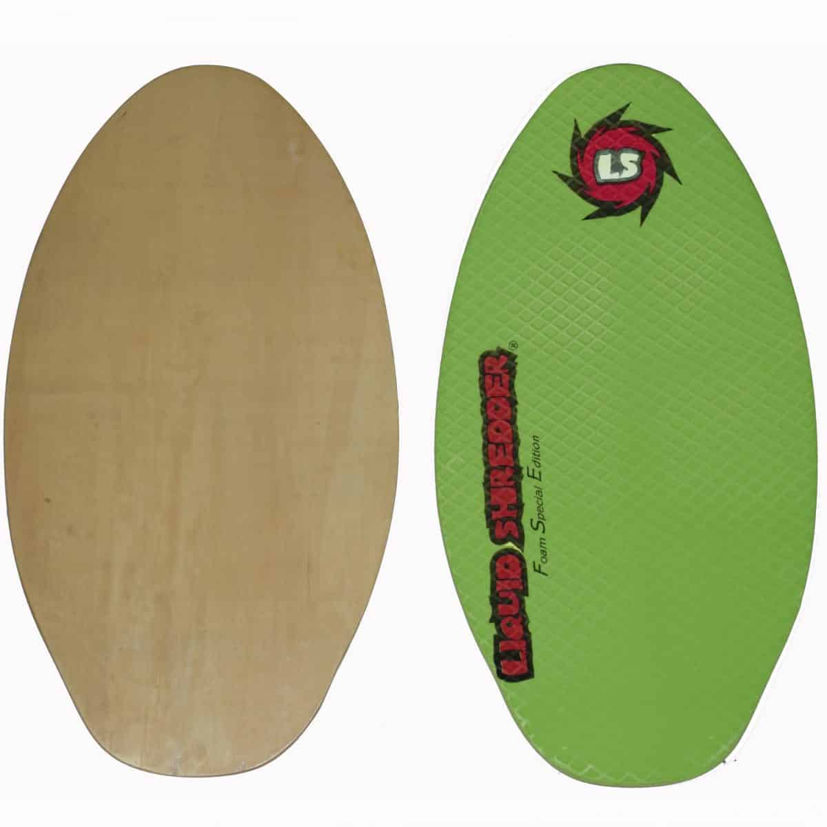 Liquid Shredder 41in EVA Deck - Wood Skimboard - Good Wave