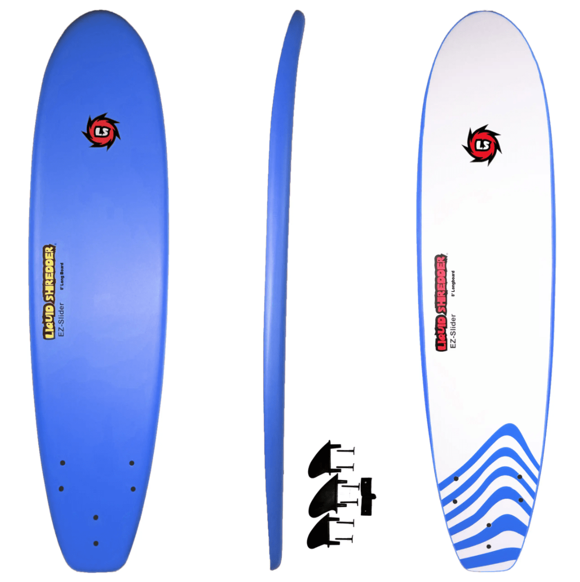 Liquid Shredder 8' EZ-Slider Foam Soft Surfboard | Good Wave Liquid Shredder 8' EZ-Slider Foam Soft Surfboard | Good Wave