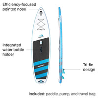 Thumbnail for Badfish Monarch Inflatable SUP 11' - Good Wave