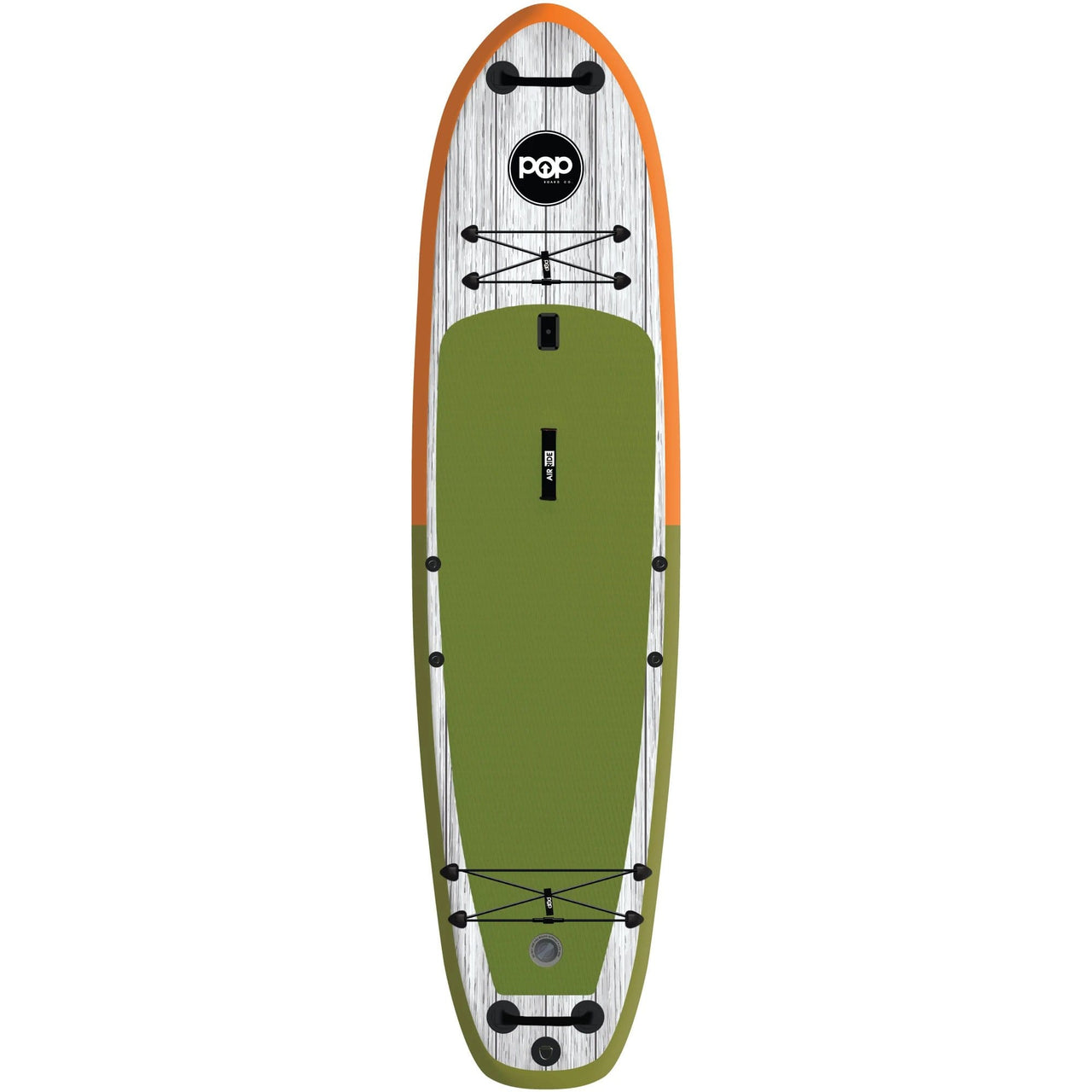 POP Board Co 11'6" El Capitán Orange/Green Stand Up Paddle Board - Good Wave