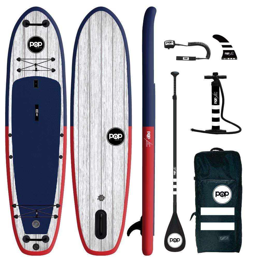 POP Board Co 11'6" El Capitán Red/Blue Stand Up Paddle Board - Good Wave