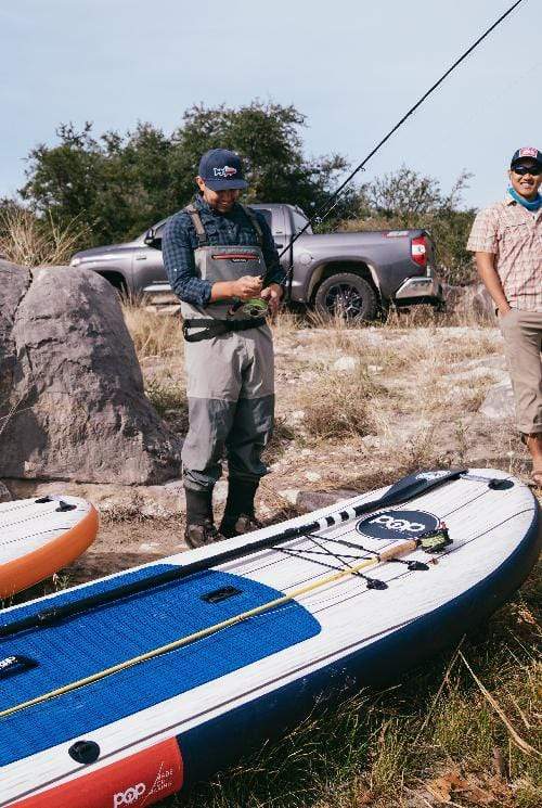 POP Board Co 11'6" El Capitán Red/Blue Stand Up Paddle Board - Good Wave