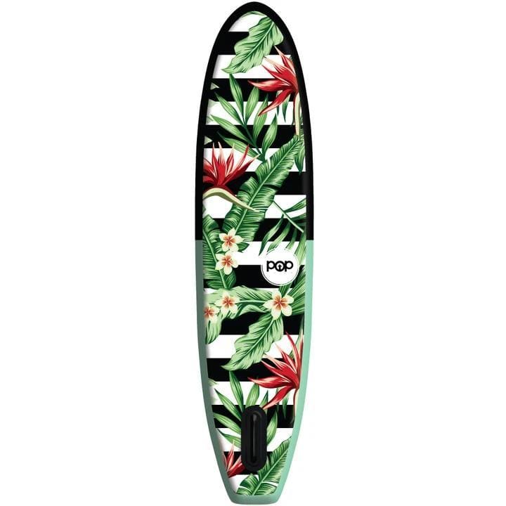 POP Board Co 10’6” Royal Hawaiian Stand Up Paddle Board - Mint/Black - Good Wave