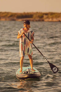 Thumbnail for POP Board Co 10’6” Royal Hawaiian Stand Up Paddle Board - Mint/Black - Good Wave