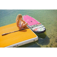 Thumbnail for POP Board Co 10’6” Royal Hawaiian Stand Up Paddle Board - Pink/Black - Good Wave