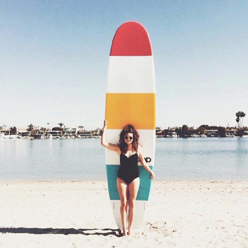 POP Board Co 11'6" Throwback Stand Up Paddle Board - Red/Yellow/Blue - Good Wave