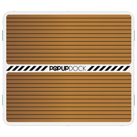 Thumbnail for POP Board Co POP Up Plank 8' x 7' Inflatable Platform - Good Wave