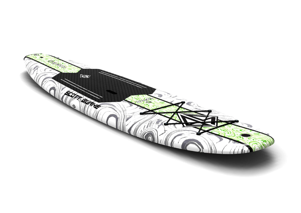 Scott Burke 10'6' Cyclone Foam Paddle Board side