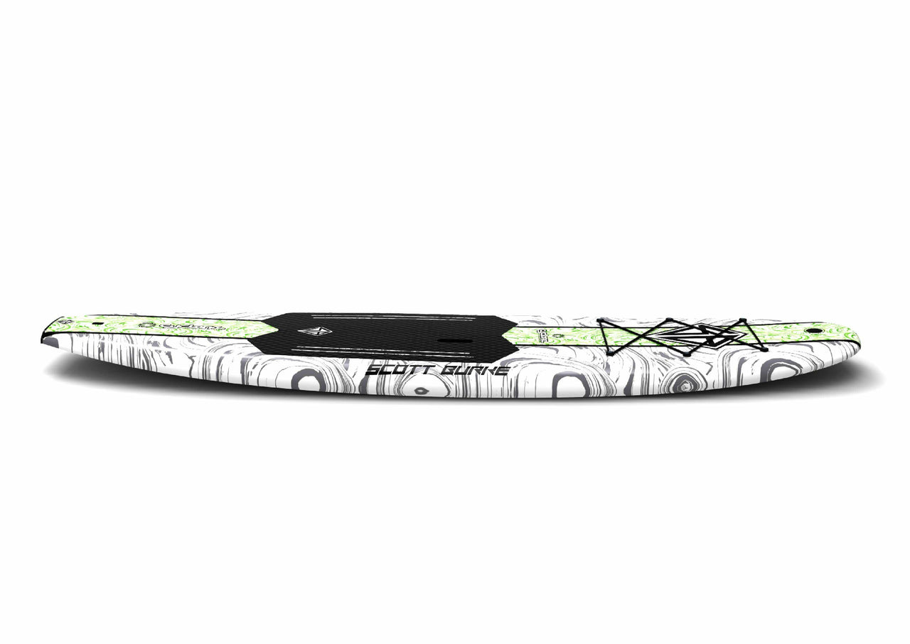 Scott Burke 10'6' Cyclone Foam Paddle Board side 2