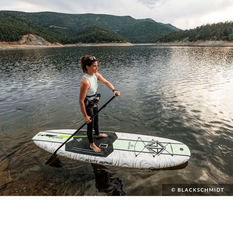 Scott Burke 10'6' Cyclone Foam Paddle Board lifestyle 4