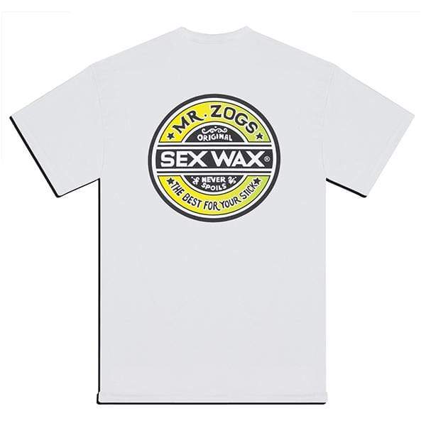 Sexwax Fade Men’s Short Sleeve T-shirt White White