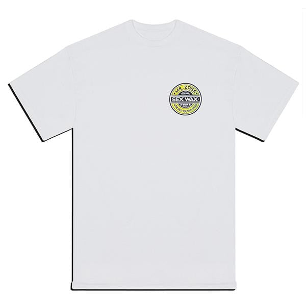 Sexwax Fade Men’s Short Sleeve T-shirt White