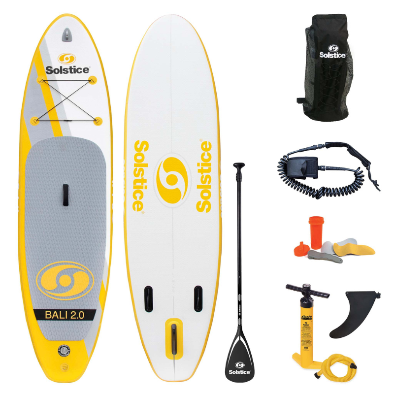 Solstice 10'6" Bali 2.0 Inflatable Paddleboard All-Around SUP Full Kit package