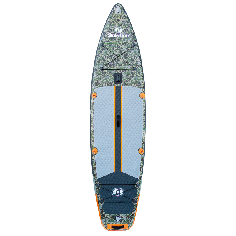 Solstice 11'6" Drifter Inflatable Paddleboard Fishing SUP Full Kit