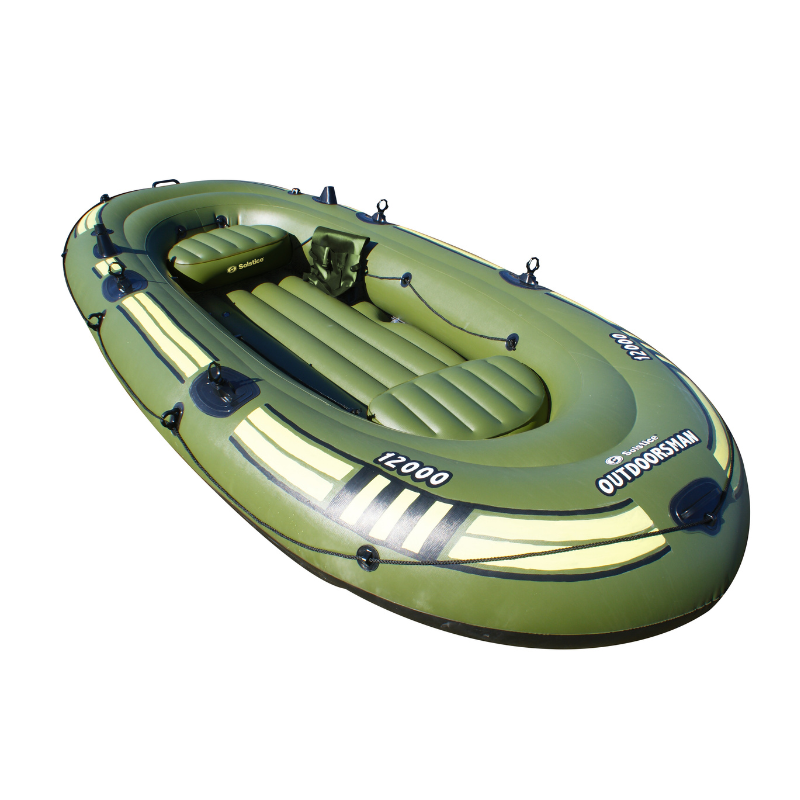 Solstice ‎12' x 5' Outdoorsman 12000 - 6 Person Fishing Inflatable Boat
