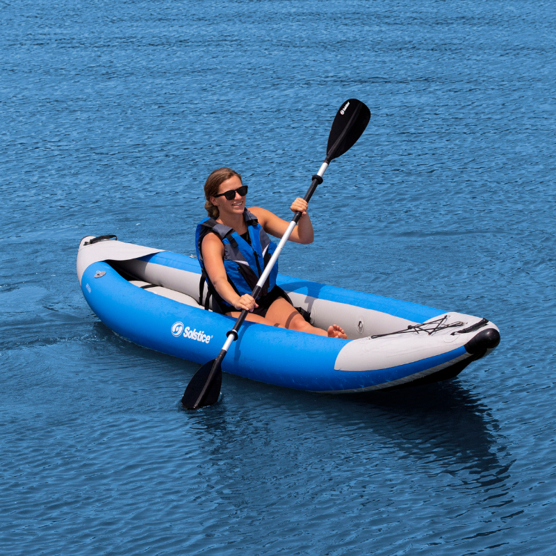 Solstice 12'6" x 37" Flare 2-person Whitewater Inflatable Kayak size