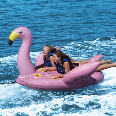 Solstice Flamingo Lay-On Towable - Good Wave