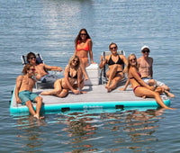 Thumbnail for Solstice Inflatable 10' X 8' Traction Pad Dock - Good Wave