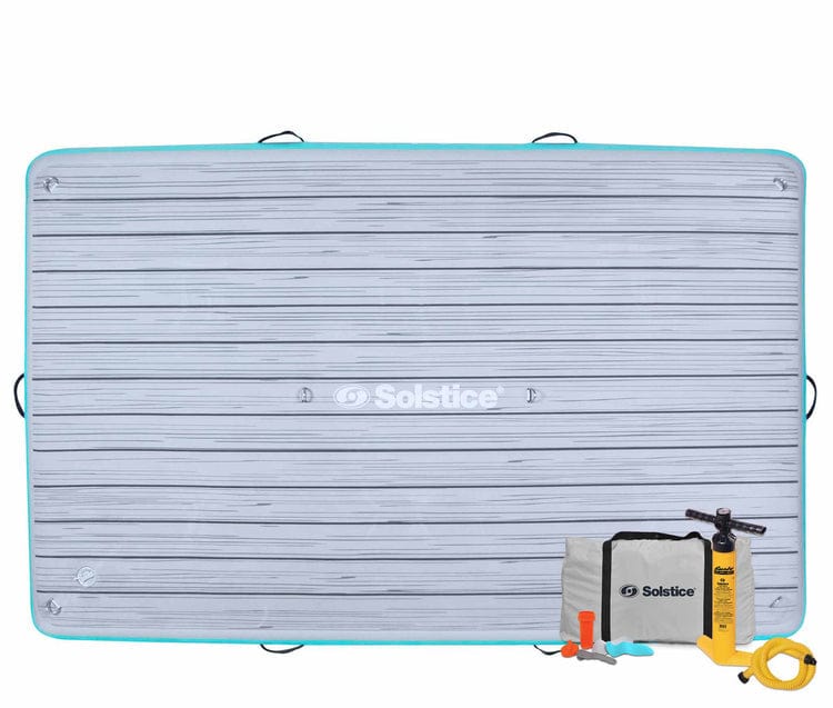 Solstice 8' X 5' Inflatable Traction Pad Dock | Good Wave