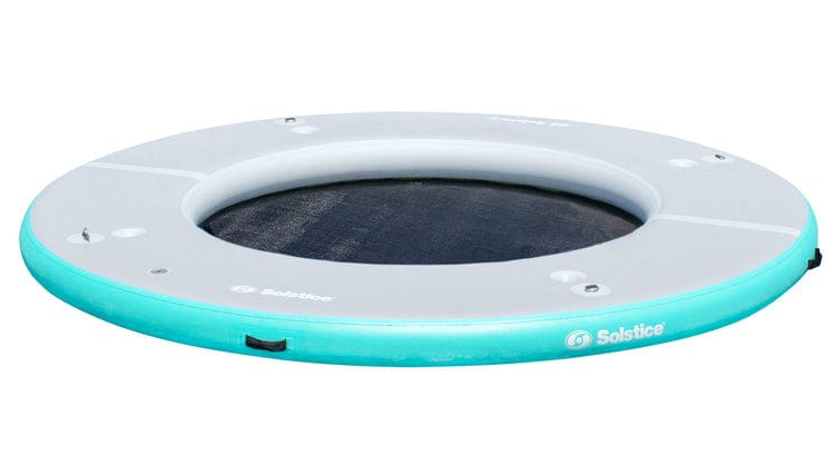 Solstice Inflatable Circular Mesh Dock 10' x 10' - Good Wave