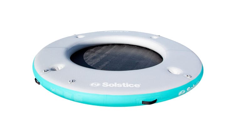 Solstice 8' x 8' Inflatable Circular Mesh Dock | Good Wave Solstice 8' x 8' Inflatable Circular Mesh Dock | Good Wave