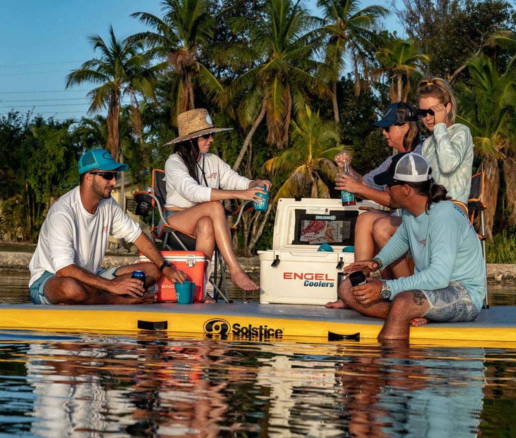 Solstice Inflatable Dock 10' X 8' - Good Wave