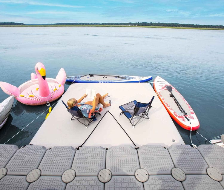 Solstice Inflatable Dock 10' X 8' - Good Wave