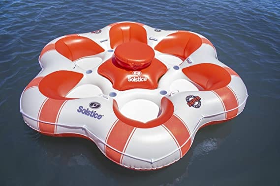Solstice Super Chill 6 Person Island Tube Raft | Good Wave