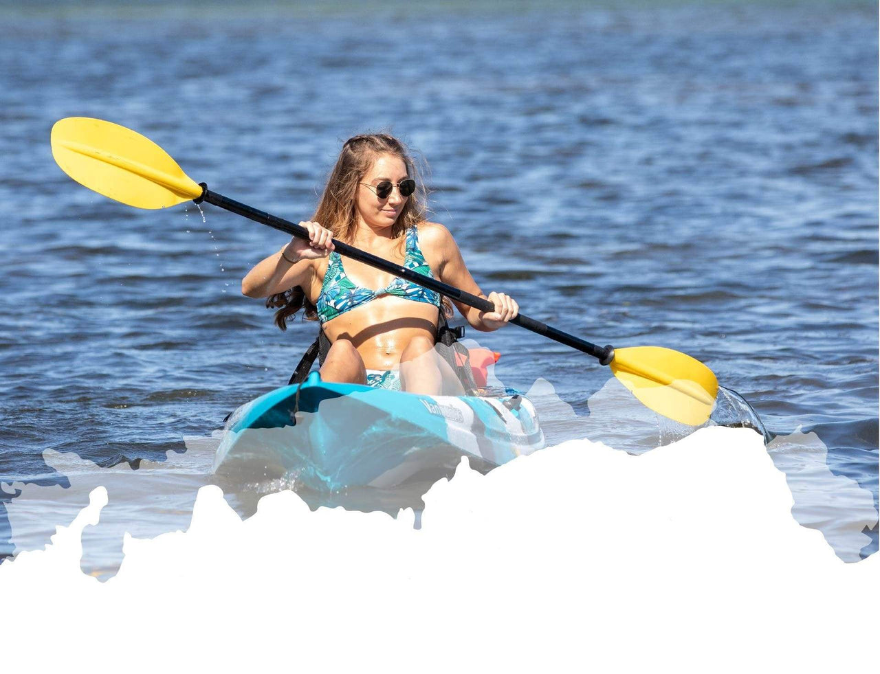 Vanhunks Manatee Single Fishing Kayak 9' - Good Wave