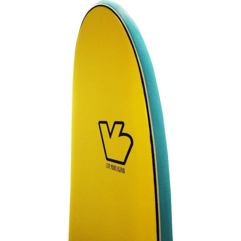 Vanhunks Bam Bam Foam Surfboard Yellow