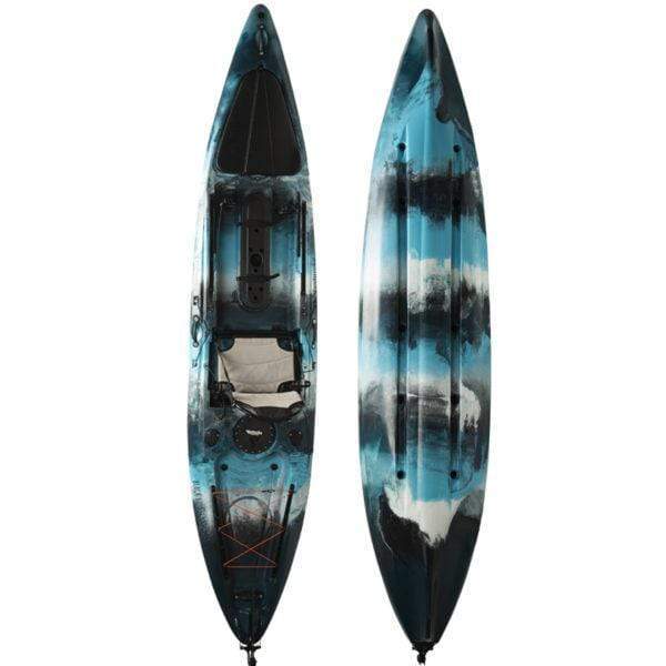 Vanhunks 13' Black Bass Fishing Kayak blue