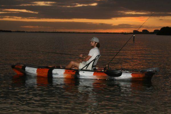 Vanhunks 13' Black Bass Fishing Kayak Lifestyle 7