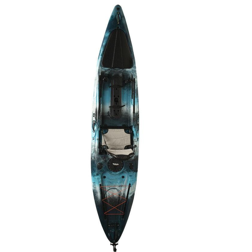 Vanhunks 13' Black Bass Fishing Kayak Blue 1