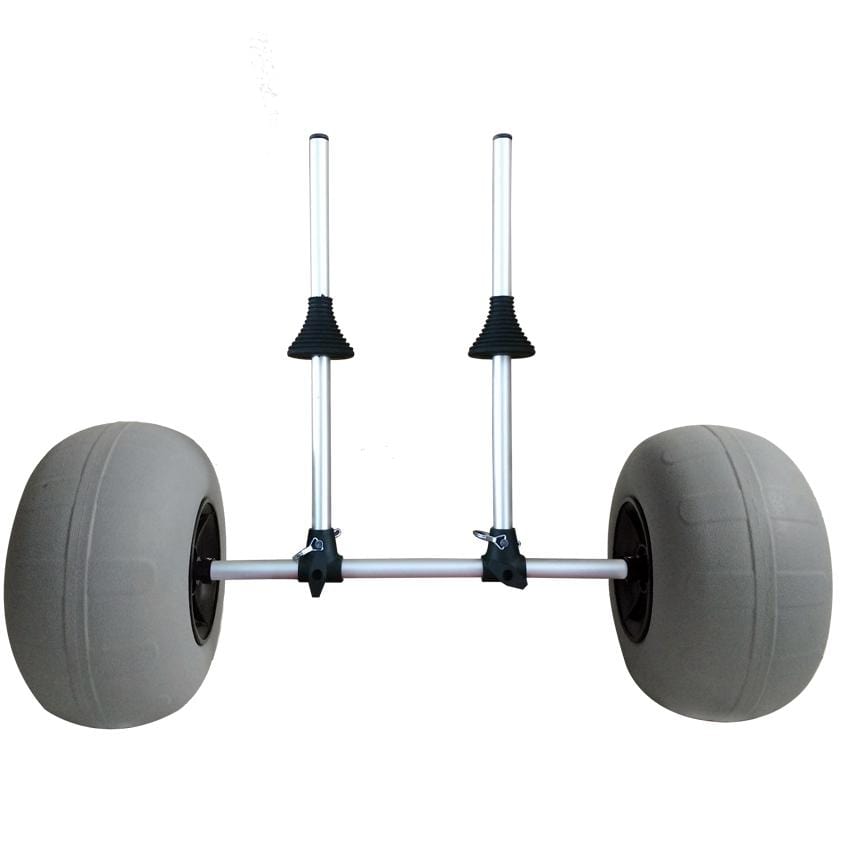Vanhunks Kayak scupper beach dolly with inflatable wheels
