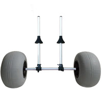 Thumbnail for Vanhunks Kayak scupper beach dolly with inflatable wheels