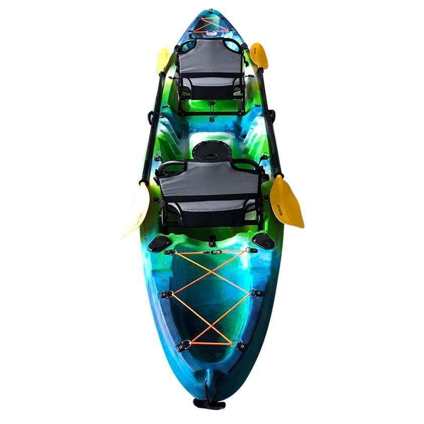 Inflatable Kayak 1 Person, Suitable For One Persons To Use Color: Yellow Inflatable  Canoe, For Angler Water Sports Enthusiasts Fishing Drifting 