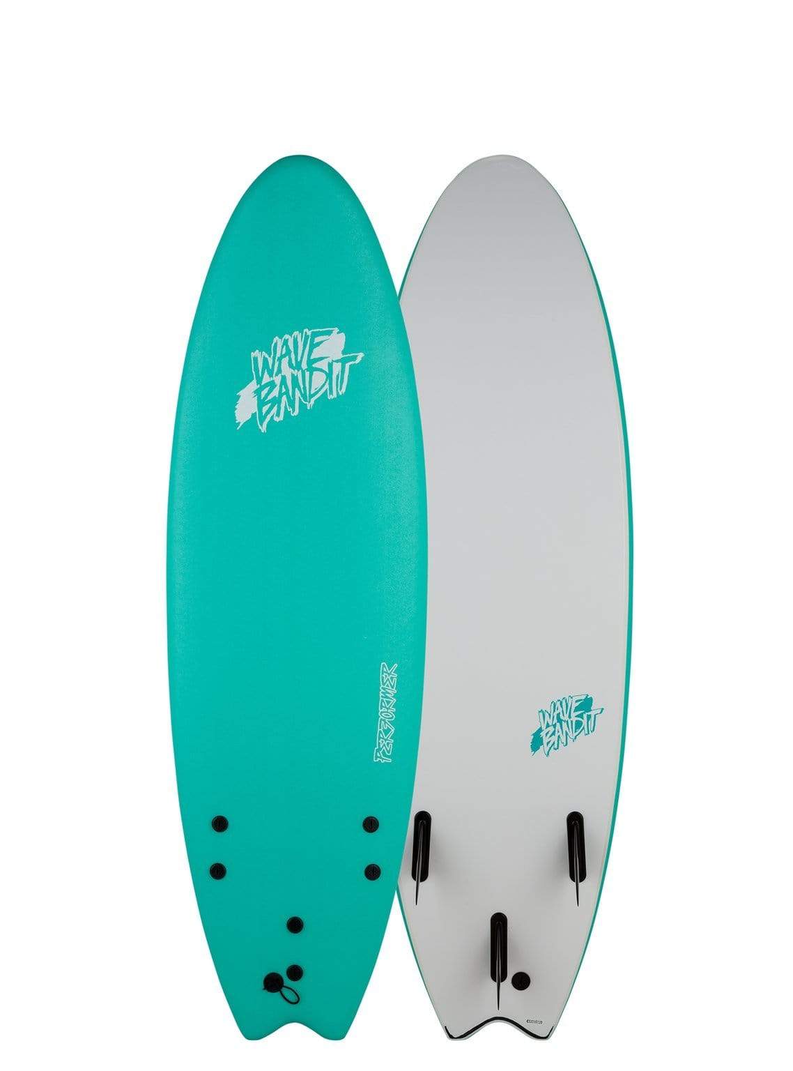 Catch Surf Wave Bandit 6'0" Performer Tri Fin - Turquoise - Good Wave